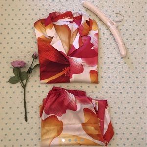 Victoria secret satin set